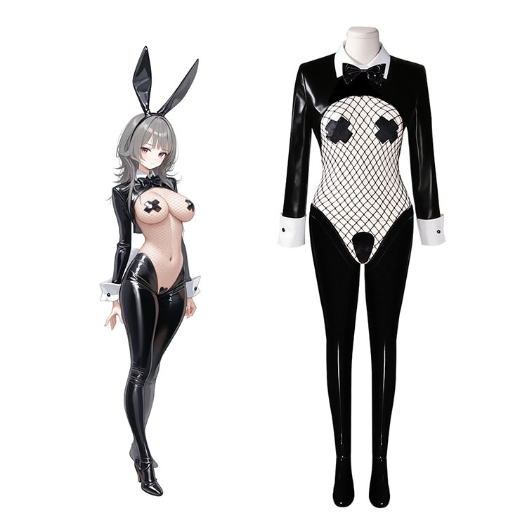 逆バニーガール ハロウィン コスプレ衣装-1