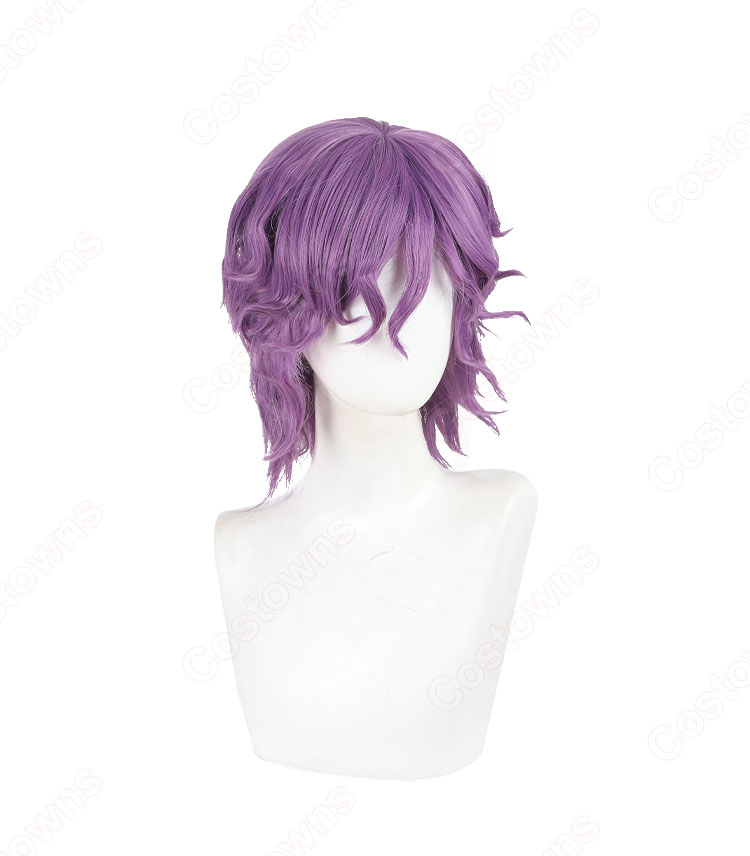 IdentityV 第五人格 リッパー(ジャック) 烏骨 コスプレウィッグ-2