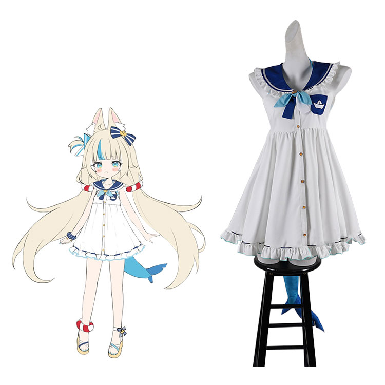 Vtuber　ホロライブEN　Sameko Saba　さめこさば　コスプレ衣装 Vtuber ホロライブEN Sameko Saba さめこさば コスプレ衣装 送料無料