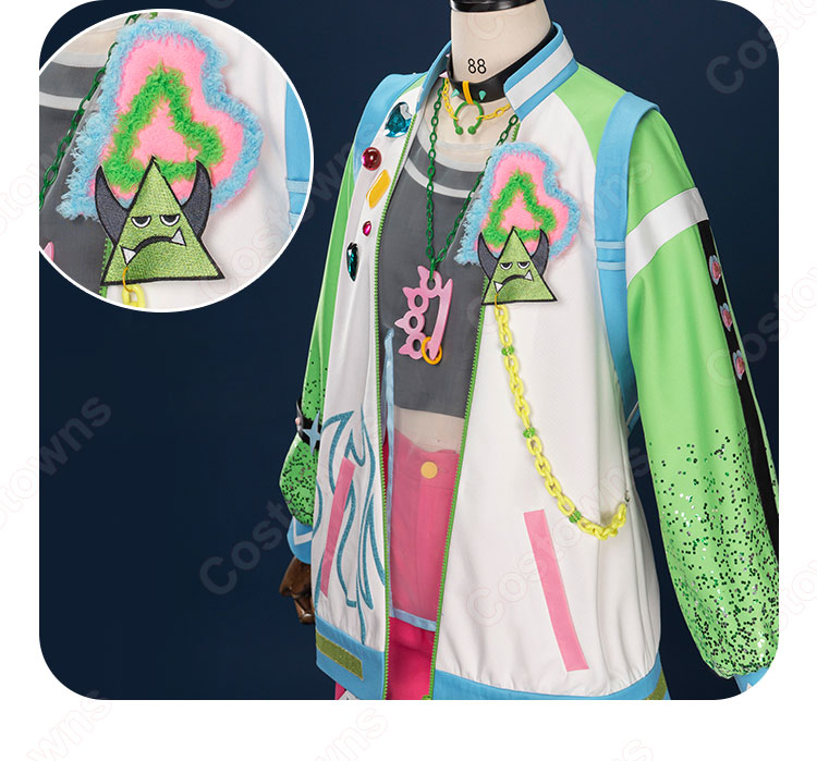 あんさんぶるスターズ！！ 姫宮桃李 白鳥藍良 エゴイスト衣装 コスプレ衣装-7