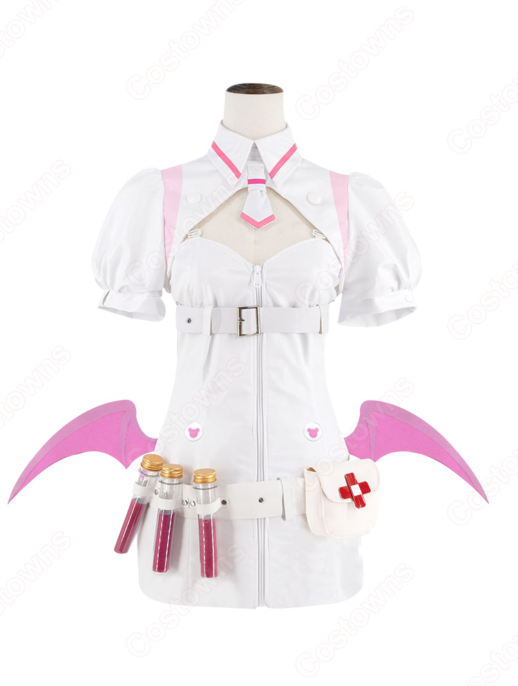 Muse Dash ナースブロウ 夜勤ノ血族 コスプレ衣装-2
