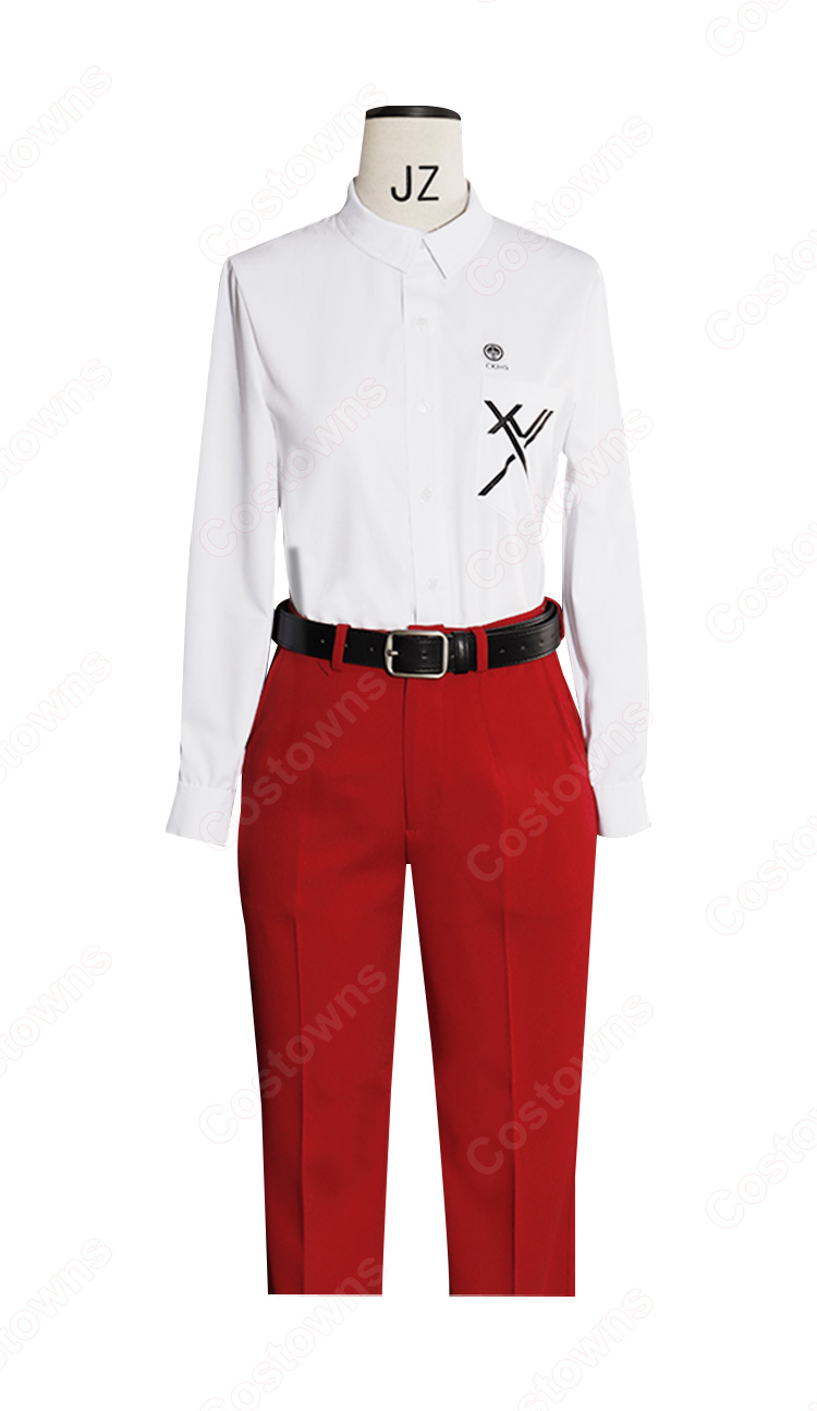 HUNDRED LINE -最終防衛学園- 九十九今馬 コスプレ衣装-4