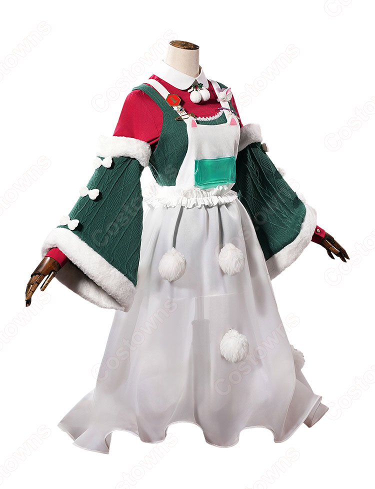 アークナイツ ゴールデングロー しあわせの使いVER. コスプレ衣装-3