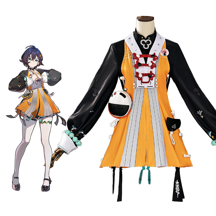 ゼンレスゾーンゼロ リン 暁天に響く鈴 コスプレ衣装-1