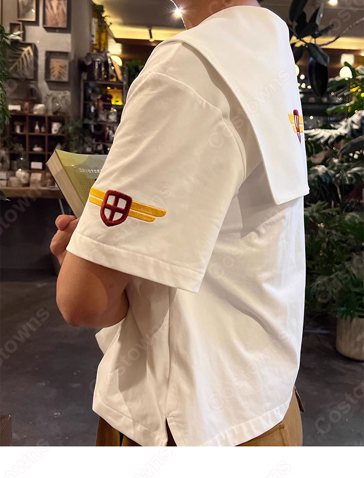 カードキャプターさくら 木之本桜 友枝小学校 臨海学校制服 コスプレ衣装-4