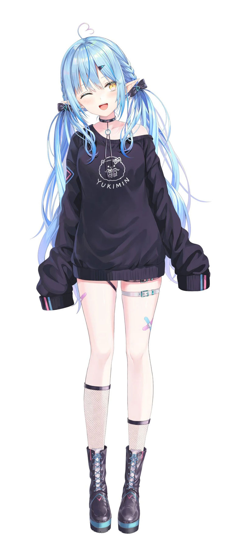 【値下げ可】セット　雪花ラミィ　私服　コスプレ　ホロライブ Vtuber hololive（ホロライブ）雪花ラミィ 私服 コスプレ衣装