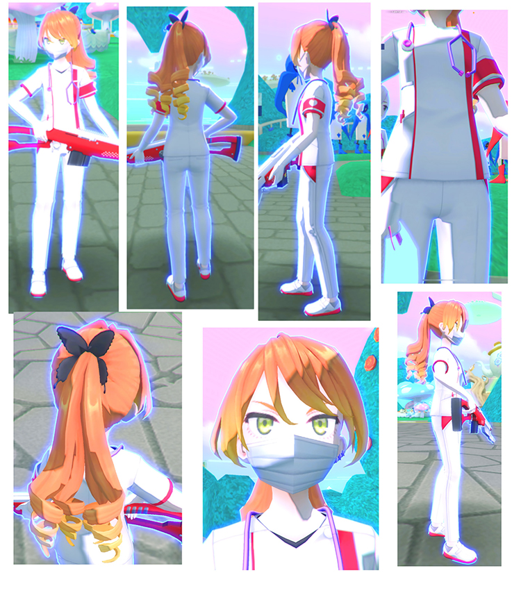 #コンパス 戦闘摂理解析システム チーちゃん 医療団体潜入任務 コスプレ靴-1