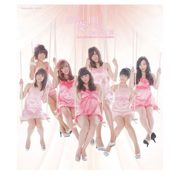 Berryz工房 ああ、夜が明ける 演出服 ライブ衣装 コスプレ衣装 アイドル衣装 ピンク衣装-1