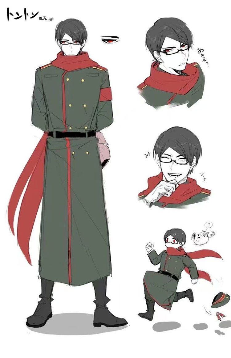 ○○の主役は我々だ! トントン コスプレ衣装-1