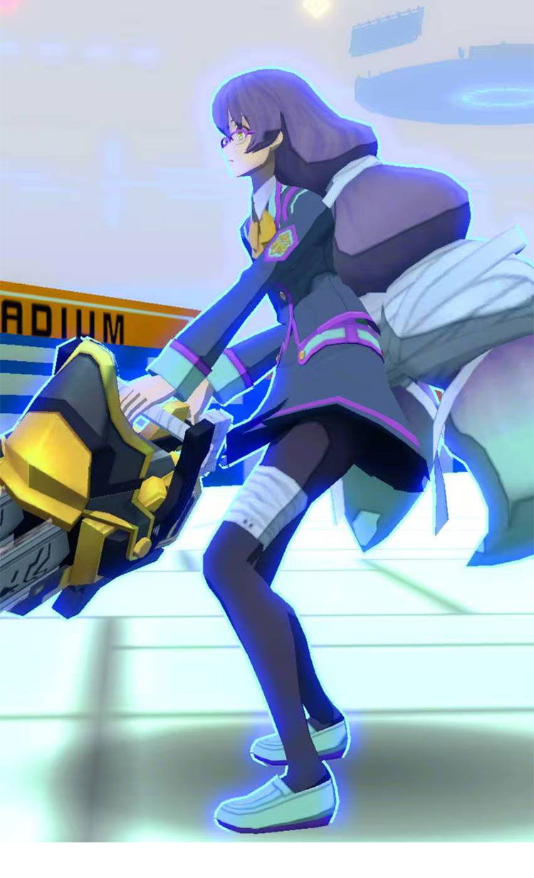 #コンパス 戦闘摂理解析システム 双挽乃保 制服 コスプレ衣装-4