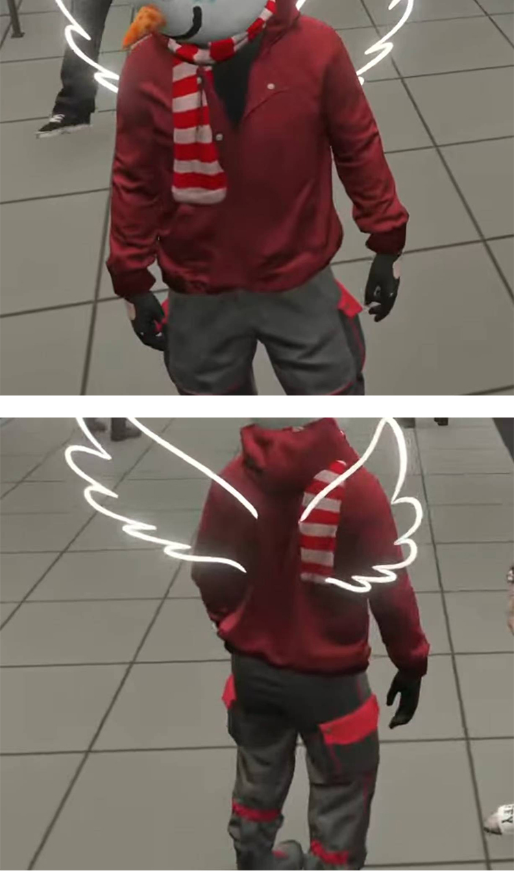 ギャング XVI コスプレ衣装 XVI ギャング服-4