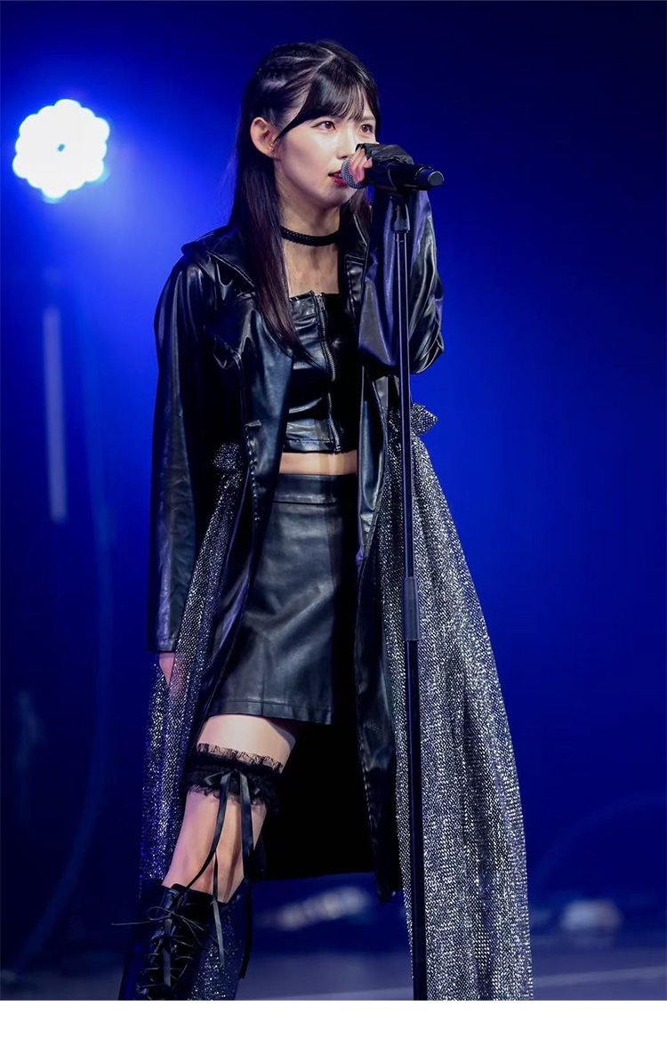 STU48 Live Tour 2025～傷つくことが青春だ～ 夜の部 『Blue Rose』 尾崎世里花 原田清花 久留島優果 ステージ衣装 ライブ衣装 コスプレ衣装 アイドル衣装-4