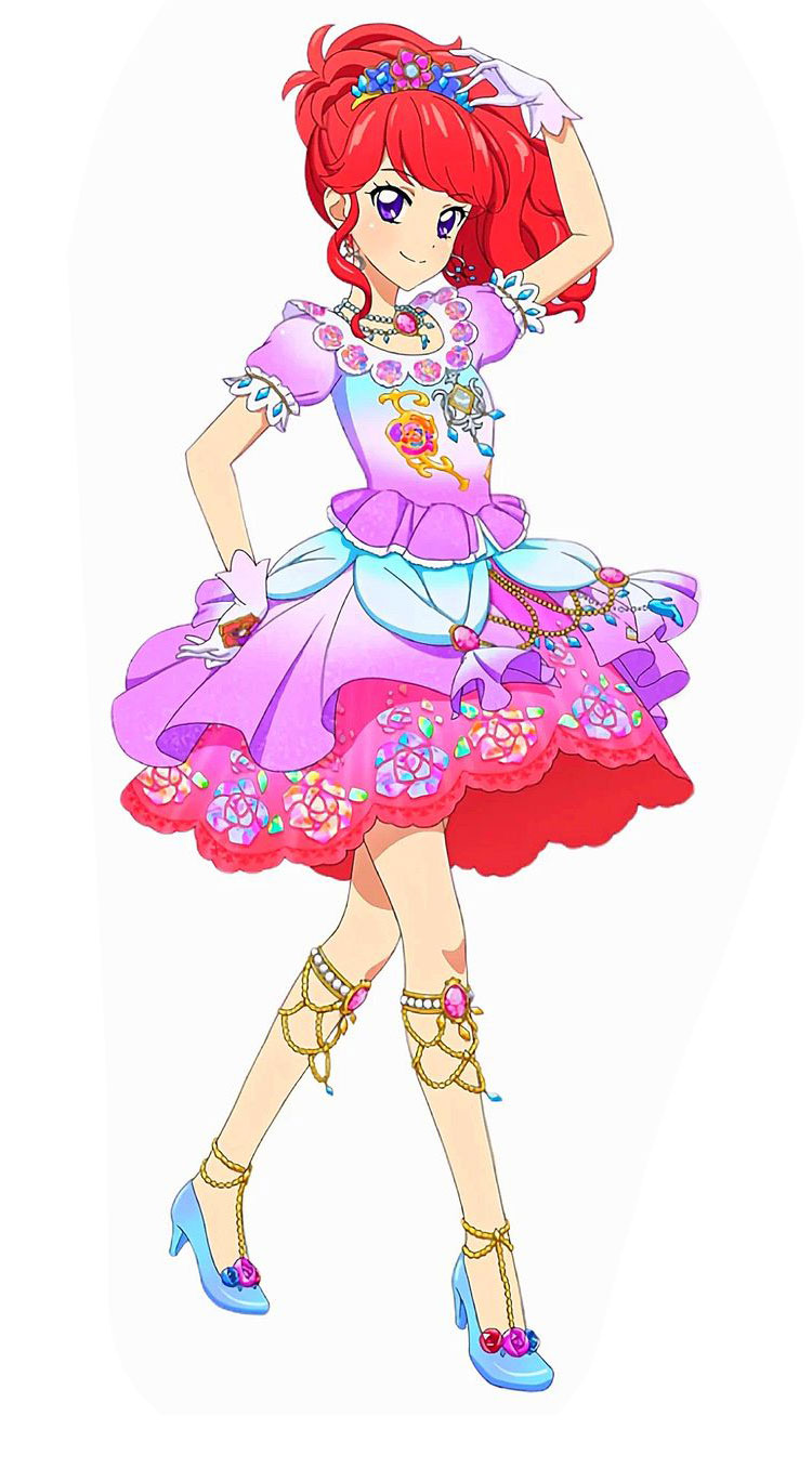 アイカツ!フォトonステージ!! 情熱の赤いバラ 紅林珠璃 コスプレ衣装-1