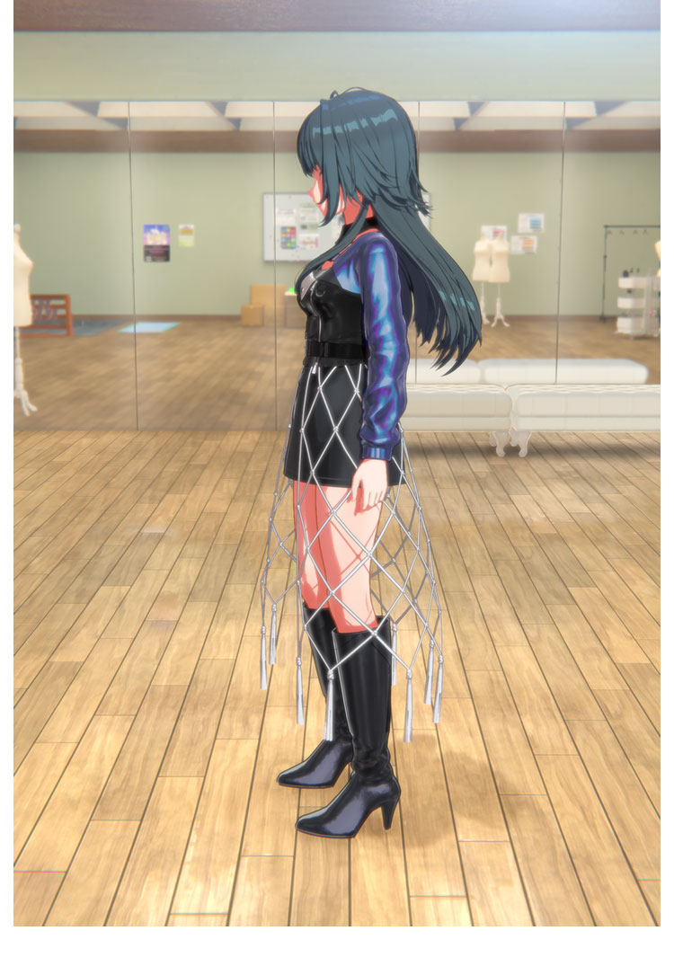 学園アイドルマスター 月村手毬 コスプレ衣装 Luna say maybe アイドル衣装-3