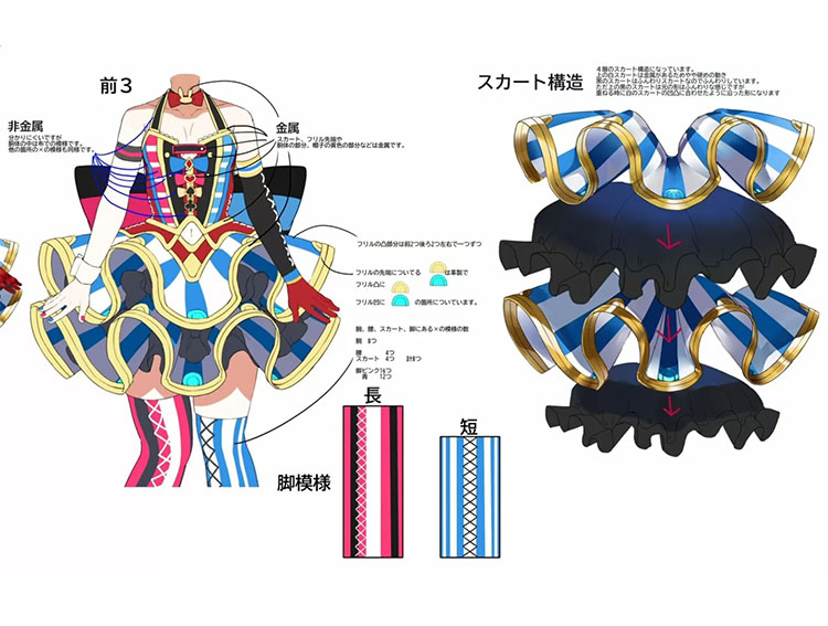 hololive ホロライブ 尾丸ポルカ 初期 コスプレ靴-2