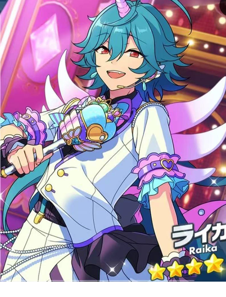 あんさんぶるスターズ！！ 感謝祭♥マジカルユニはハートちゃんに会って ユニコーンの無邪気 ライカ 宝丈萊香 コスプレ衣装-1