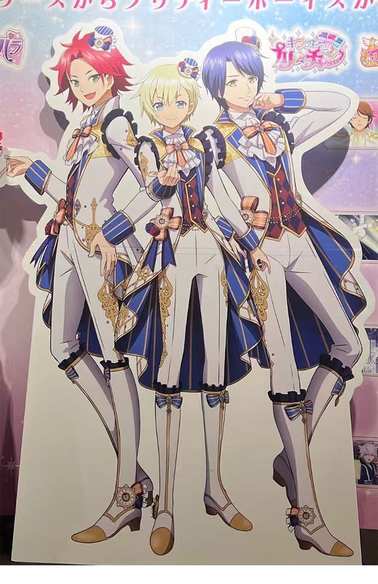 アイドルタイムプリパラ WITH 夢川ショウゴ 三鷹アサヒ 高瀬コヨイ コスプレ靴-1