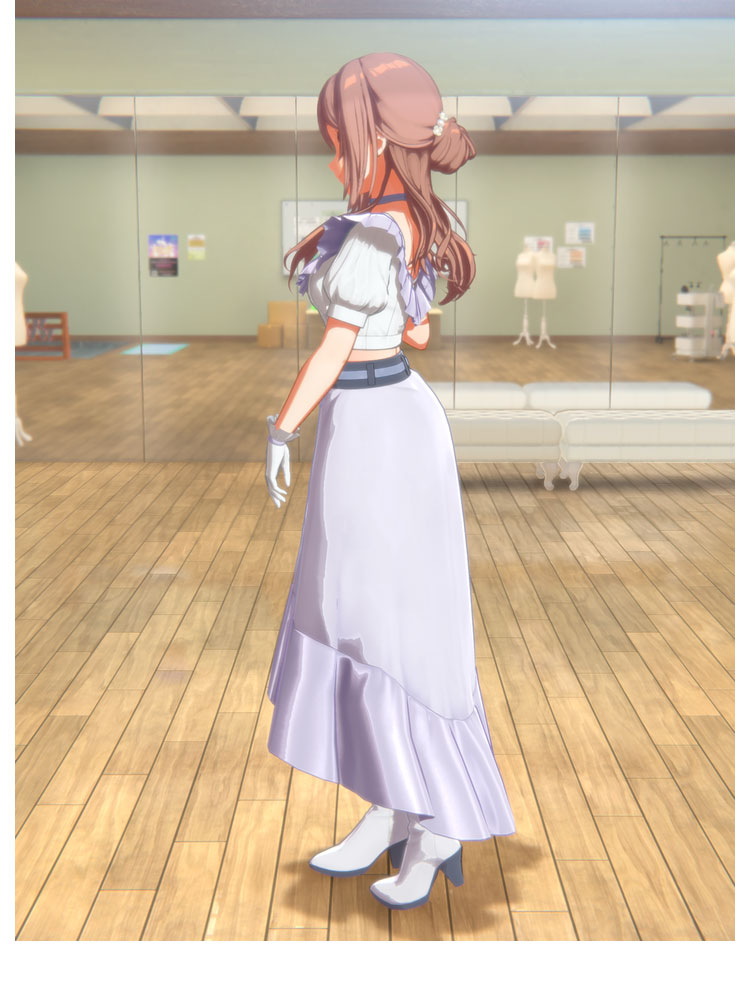 学園アイドルマスター 姫崎莉波 clumsy trick ライブ衣装 コスプレ衣装-3