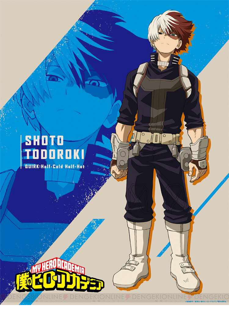 僕のヒーローアカデミア 轟焦凍 ショート コスプレ衣装-2