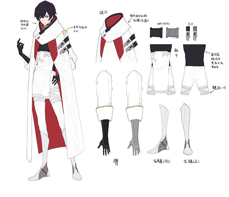 パニシング:グレイレイヴン アシモフ コスプレウィッグ-2