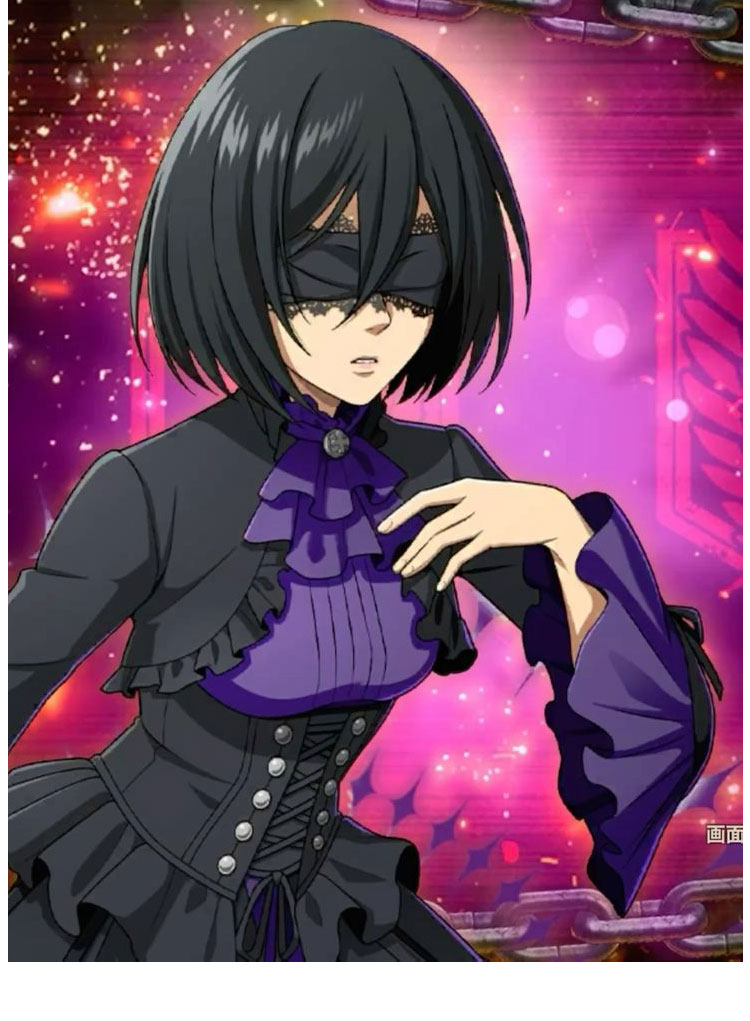 ブレオダ(進撃の巨人ブレイブオーダー) 視界なき瞳 ミカサ・アッカーマン コスプレ衣装-3