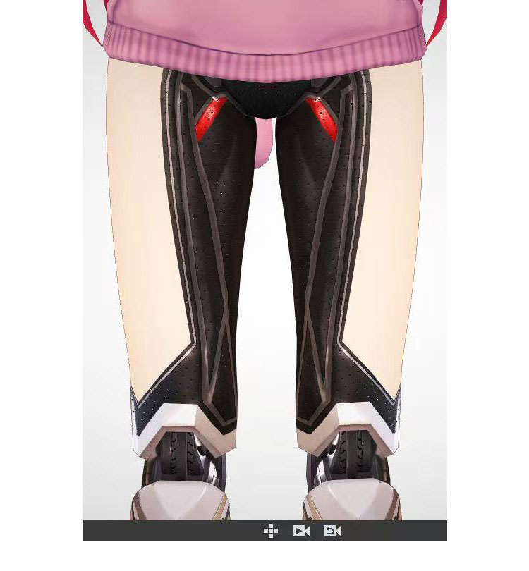 hololive ホロライブ ロボ子さん モデルV3 コスプレ衣装 新メイン衣装 高性能ロボット VTuber コスチューム-2