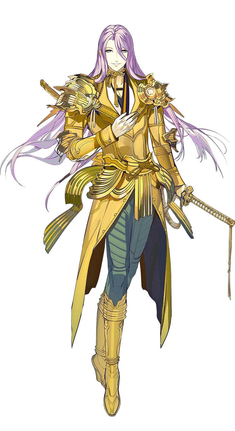 刀剣乱舞ONLINE 蜂須賀虎徹 コスプレウィッグ｜パープル ロング 耐熱かつら｜とうらぶ コスプレ通販 COSTOWNS-1