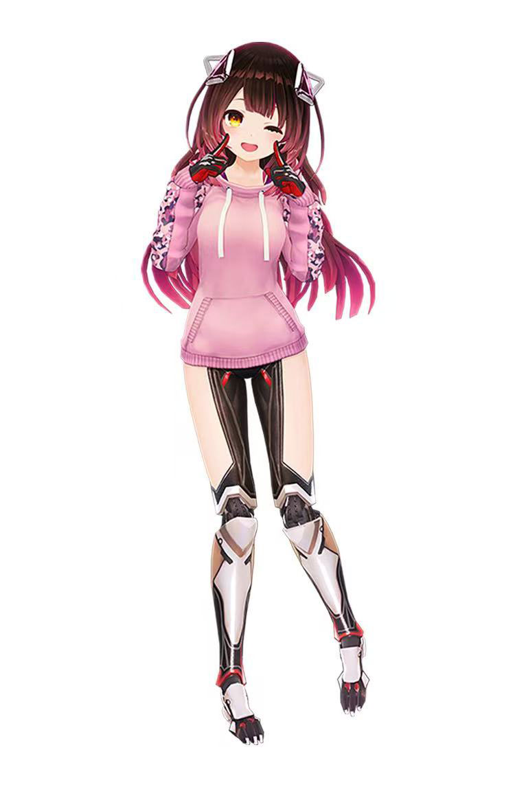 hololive ホロライブ ロボ子さん モデルV3 コスプレ衣装 新メイン衣装 高性能ロボット VTuber コスチューム-1