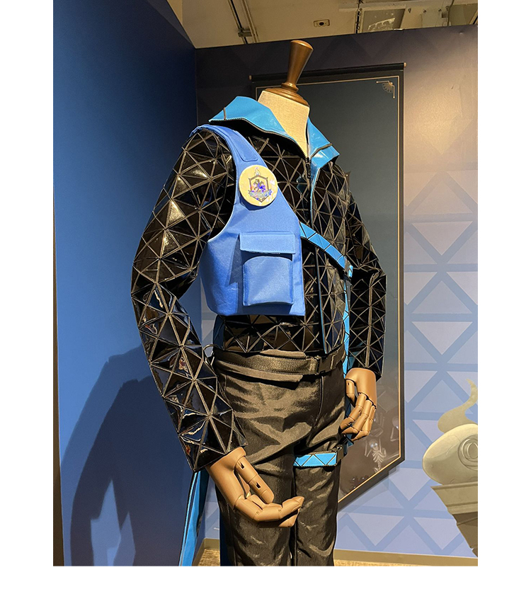 ディズニー ツイステッドワンダーランド展|ヴィランズから生まれた世界 死者の国の王 イグニハイド寮 イデア・シュラウド コスプレ衣装-3