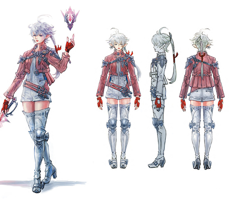 ファイナルファンタジーXIV FF14 アリゼー・ルヴェユール コスプレ靴 ブーツ 暁の血盟 高品質 ｜22cm-29cm サイズオーダーメイド可｜COSTOWNS-1