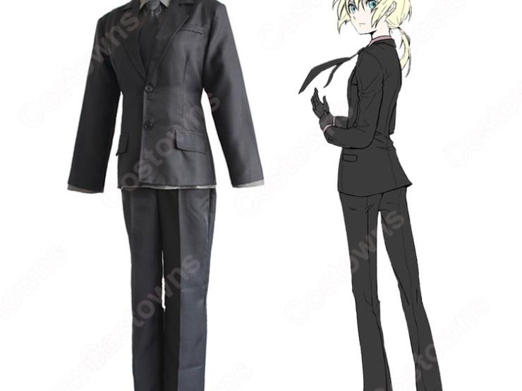 Fate Zero セイバー 黒スーツ コスプレ 487b7b2a0436457aa880b9cf5228a2