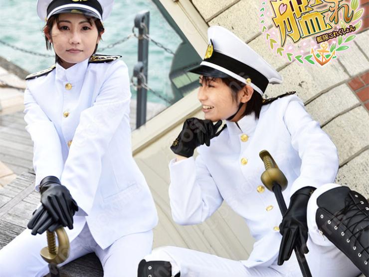 松竜提督 コスプレ衣装 【艦隊これくしょん-艦これ-】cosplay 戦艦大和 海軍服 | Costowns