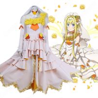アリス・ツーベルク コスプレ衣装 【ソードアート・オンライン】cosplay Eternal LOVE -夢見る花嫁- ドレス(ソードアート・オンライン SAO コスプレ衣装)