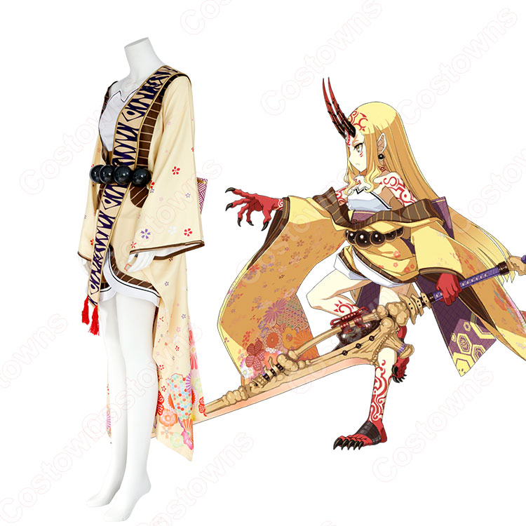 茨木童子 コスプレ衣装 【Fate/Grand Order】cosplay 戦闘服 オーダ