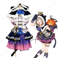 渡辺曜 コスプレ衣装 【ラブライブ!サンシャイン!！】cosplay 〈ハロウィーン編二人の全速前進〉 覚醒後 ワンピース(202×202)