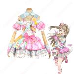 南ことり コスプレ衣装 【ラブライブ!】〈アイドル衣装編 覚醒後〉cosplay ライブ衣装