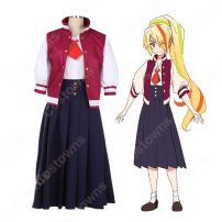 二階堂サキ コスプレ衣装 【ゾンビランドサガ】cosplay 制服(ゾンビランドサガ コスプレ衣装)