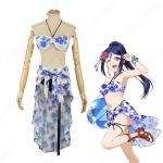 松浦果南 コスプレ衣装 【ラブライブ!サンシャイン!!】cosplay 〈スクールアイドルフェスティバル 8月水着編 覚醒後〉 ビキニ姿