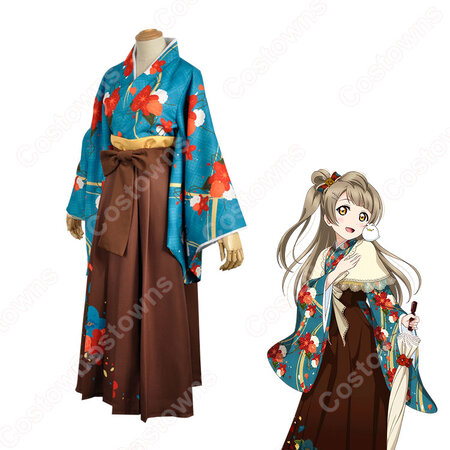 南ことり コスプレ衣装 ラブライブ Cosplay スクフェス感謝祭17開催記念 M Sスペシャルパック 着物姿 Costowns