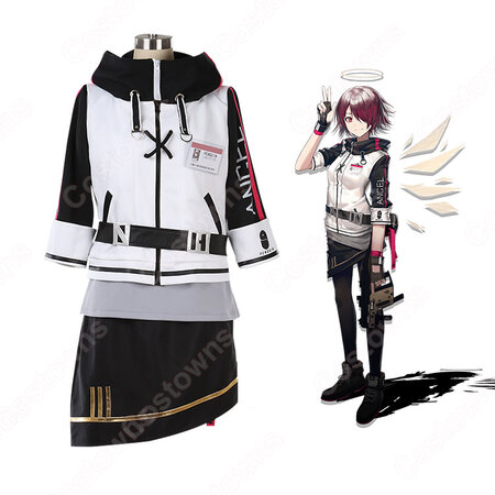 エクシア コスプレ衣装 アークナイツ Cosplay 能天使 Exusia 戦闘服 オーダメイド可 Costowns