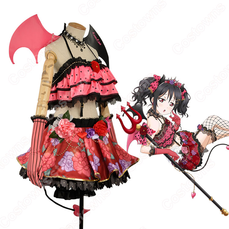 矢澤にこ コスプレ衣装 【ラブライブ!】〈小悪魔編 小悪魔猛特訓