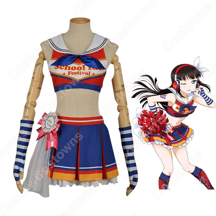 黒澤ダイヤ、小原鞠莉、桜内梨子、渡辺曜、高海千歌、黒澤ルビィ、津島