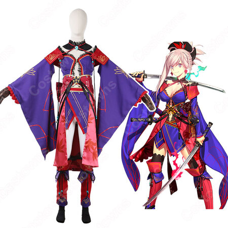 宮本武蔵 コスプレ衣装 Fate Gand Order Cosplay 臨基再臨 第三段階 戦闘服 オーダメイド可 Costowns