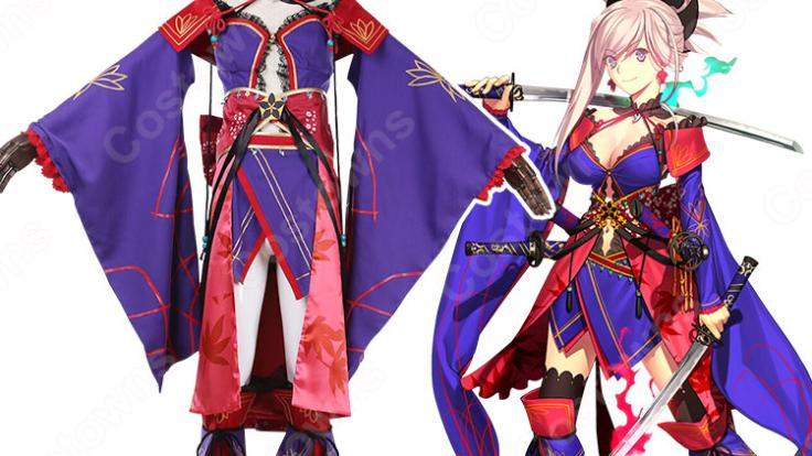 第3再臨FGO　宮本武蔵　第3再臨　ウイッグ付き コスプレ衣装