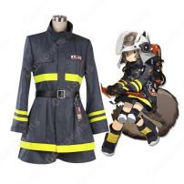 ショウ コスプレ衣装 【アークナイツ】cosplay SHAW 消防服(アークナイツ（明日方舟） コスプレ衣装)