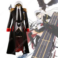 エンタープライズ コスプレ衣装 【アズールレーン】 cosplay ユニオン 正規空母 (企业) 初期衣装(アズールレーン コスプレ衣装)