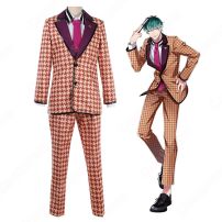 白膠木簓 コスプレ衣装 【ヒプノシスマイク-Division Rap Battle-】 cosplay オオサカ・ディビジョン「どついたれ本舗」 スーツ(ヒプノシスマイク コスプレ衣装)