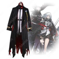 エンタープライズ コスプレ衣装 【アズールレーン】 cosplay ユニオン 正規空母 (企业) 闇に堕ちた青き翼 衣装(アズールレーン コスプレ衣装)