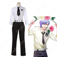 斑鳩三角 コスプレ衣装 【A3!】 cosplay エースリー 夏組 開花の予感 開花後 シャツ(Ａ３！(エースリー) コスプレ衣装)