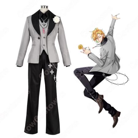伊弉冉一二三 コスプレ衣装 ヒプノシスマイク Division Rap Battle Cosplay シンジュク ディビジョン 麻天狼 スーツ Cot A オーダメイド可 Costowns